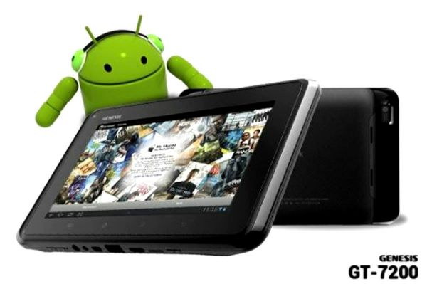 Tablet Genesis Gt 7200 Android 4.0 4gb 3g Wifi Camera Jogos
